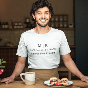 Minimalistisch monogram of Logo Business Whisky to T-shirt