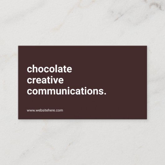 Minimalistisch Monogram op rustieke Maroon | SAN S Visitekaartje (Voorkant)