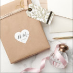 Minimalistisch Monogram Script Aangepaste trouwdat Hart Sticker<br><div class="desc">Verhoog uw huwelijksdetails met de Minimalist Monogram Script Custom Wedding Date hart Sticker. Deze elegante en gepersonaliseerde hart sticker voegt een vleugje sophisticatie aan uw bruiloft briefpapier, zodat u uw monogram en bruiloft datum te presenteren op een eenvoudige maar impactvolle manier. De hart sticker heeft een minimalistisch script ontwerp dat...</div>