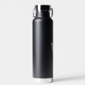 Minimalistisch monogram waterfles (Voorkant)