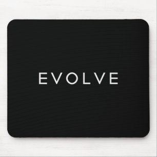 Minimalistisch Motivatie citaat Evolutie Inspirati Muismat