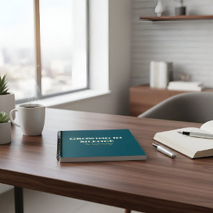 Minimalistisch Motivatie Journaal voor Stille Groe Notitieboek