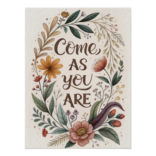 Minimalistisch Motivatie Quote Poster – Dream Big (Voorkant)