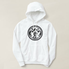 Minimalistisch Mountain Hiker Trekking Adventure Hoodie