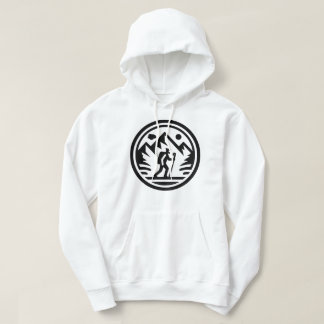 Minimalistisch Mountain Hiker Trekking Adventure Hoodie