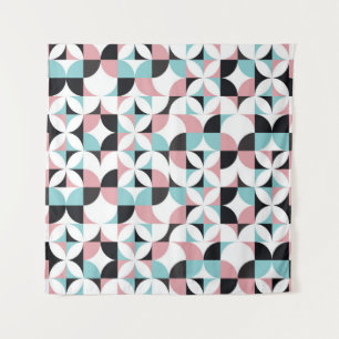 Minimalistisch naadloos patroon van geometrie wandkleed