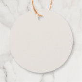 Minimalistisch najaar lef Dank u Bedankjes Labels (Achterkant)