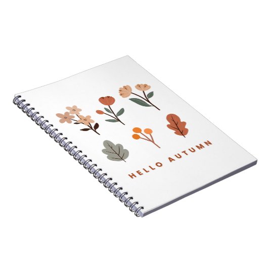 Minimalistisch najaar notitieboek (Rechterzijde)