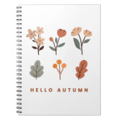 Minimalistisch najaar notitieboek (Voorkant)