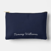 Minimalistisch Navy Blue Professional Eenvoudig Etui (Voorkant)