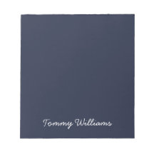 Minimalistisch Navy Blue Professional Eenvoudig