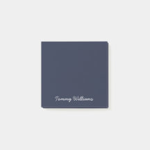 Minimalistisch Navy Blue Professional Eenvoudig