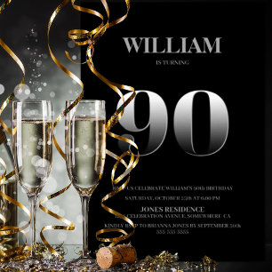 Minimalistisch negende verjaardag van Black en Sil Kaart