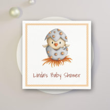 Minimalistisch neutraal Baby shower voor het hakke