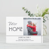 Minimalistisch nieuw startschot voor foto's aankondiging (Staand voorkant)