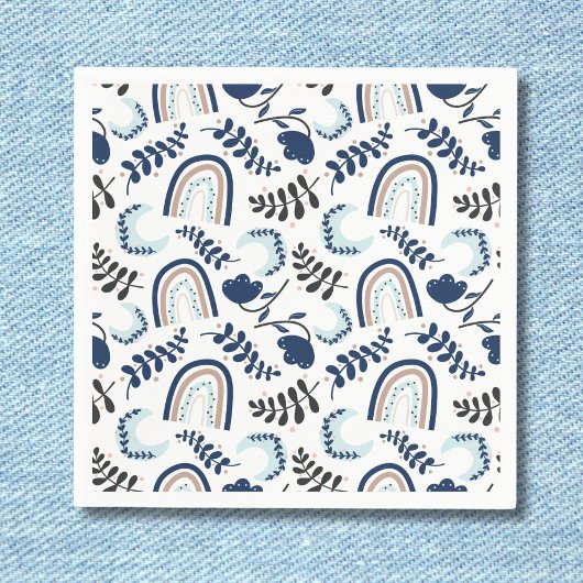 Minimalistisch Noords patroon Servet