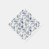 Minimalistisch Noords patroon Servet (Hoek)