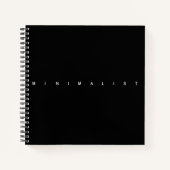 minimalistisch notitieboek (Voorkant)