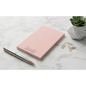 Minimalistisch Notitieboek voor Vrouwen | Roze Bei Post-it® Notes