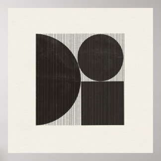 Minimalistisch object 02 poster