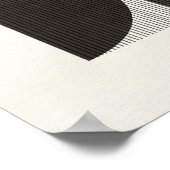 Minimalistisch object 02-Poster Poster (Hoek)