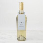 Minimalistisch | Ocean Engagement | Fleshanglabel Flessenhanger (Op fles)