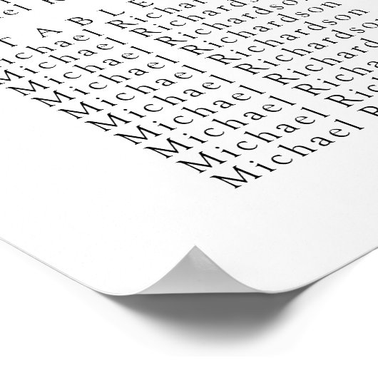 Minimalistisch Olijfblad Bruiloft 18 Tafel Zitplaa Poster (Hoek)