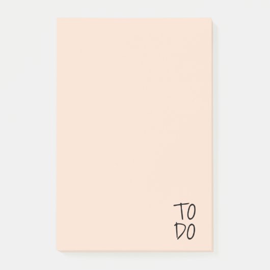 Minimalistisch om lijst uit te voeren post-it® notes (Voorkant)
