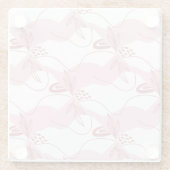 Minimalistisch Onderzetter patroonglas (Achterkant)