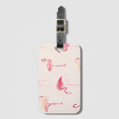 Minimalistisch ontwerp Acryl Bagagelabel | Reis La (Voorkant (verticaal))