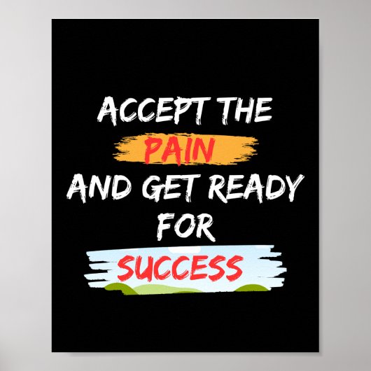 Minimalistisch ontwerp en sterk typografisch Poste Poster (Voorkant)