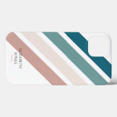 Minimalistisch ontwerp in pastelkleuren Case-Mate iPhone case (Achterkant (horizontaal))