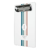 Minimalistisch ontwerp in pastelkleuren mini klembord (Angled2)