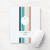 Minimalistisch ontwerp in pastelkleuren muismat (Met muis)