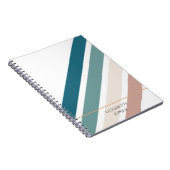 Minimalistisch ontwerp in pastelkleuren notitieboek (Rechterzijde)