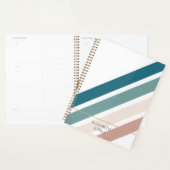 Minimalistisch ontwerp in pastelkleuren planner (Display)