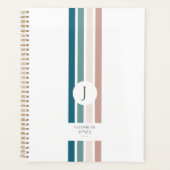 Minimalistisch ontwerp in pastelkleuren planner (Voorkant)