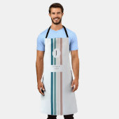 Minimalistisch ontwerp in pastelkleuren schort (Gedragen)