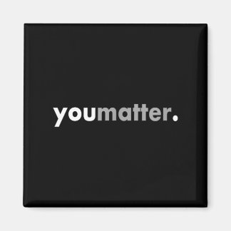 Minimalistisch ontwerp motiveert positieve jij magneet