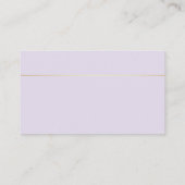 Minimalistisch ontwerp Professioneel Elegant Harmo Visitekaartje (Achterkant)