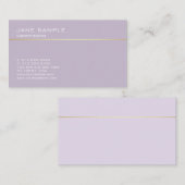 Minimalistisch ontwerp Professioneel Elegant Harmo Visitekaartje (Voorkant / Achterkant)