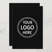 Minimalistisch ontwerp | Single Photo Sla de datum Save The Date (Voorkant / Achterkant)