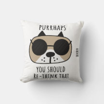 Minimalistisch ontwerp van de Cat Humor in neutral