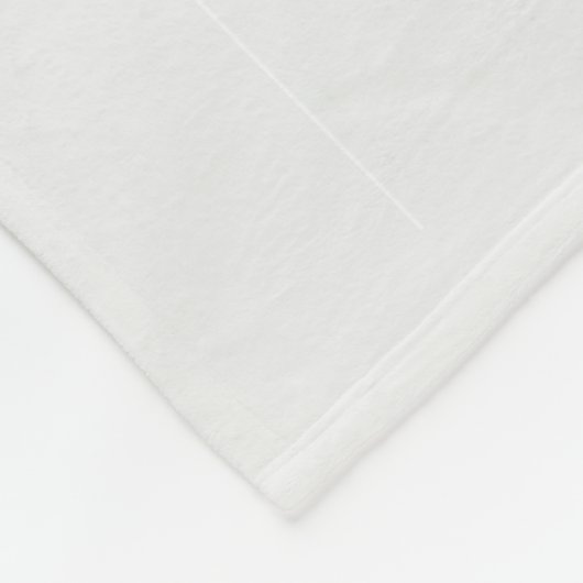 Minimalistisch ontwerp van golven en Stippen Fleece Deken (Hoek)