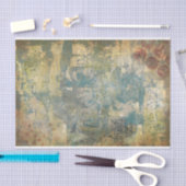 Minimalistisch ontwerp van grungetextuur tissuepapier (Craft)