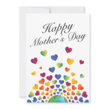 Minimalistisch ontwerp van Moederdag