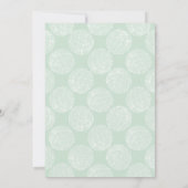 Minimalistisch ontwerp voor baby ANNOUNCEMENT (Achterkant)