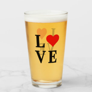 Minimalistisch oogmerk voor liefhebbers glas