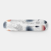 Minimalistisch, op Natuur geïnspireerd Schaatsen d Persoonlijk Skateboard (Horizontaal)