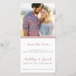 Minimalistisch opslaan Datum| WEDDINGS Save The Date